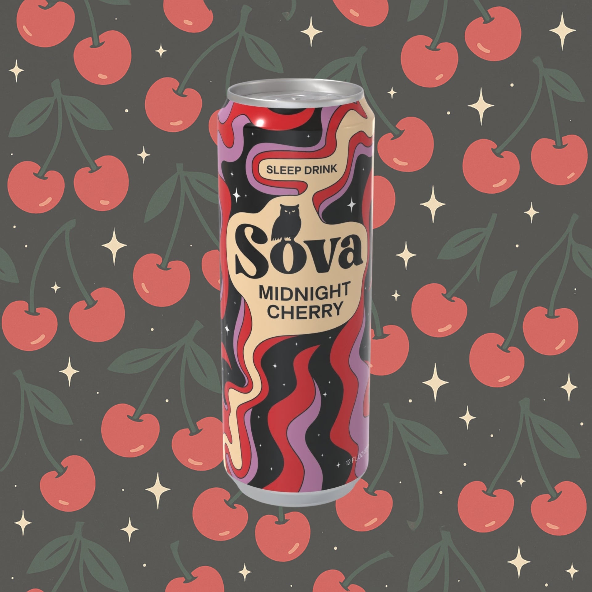 Midnight Cherry Sova - 12 Pack